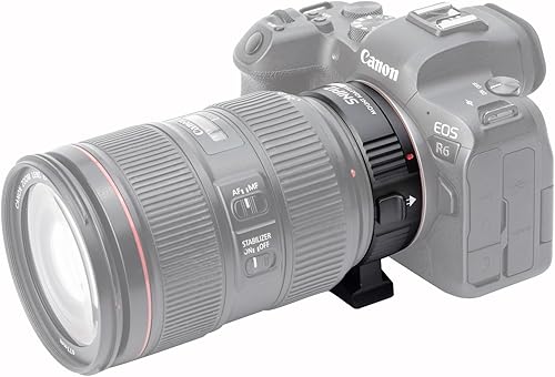 Miniatura 5 de Adaptador de montaje de lente EF-EOS R Convertidor de lente de enfoque automático compatible con lentes Canon EFEF-S Series y cámaras EOS R, RP, R3,