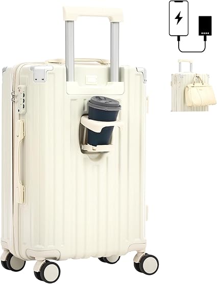 Amazon | [JOYME] スーツケース USBポート付き(機内持込 / 1-4泊