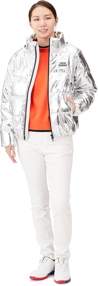 Amazon | [ジャックバニー] レディース ブルゾン シルバータフタ / 263