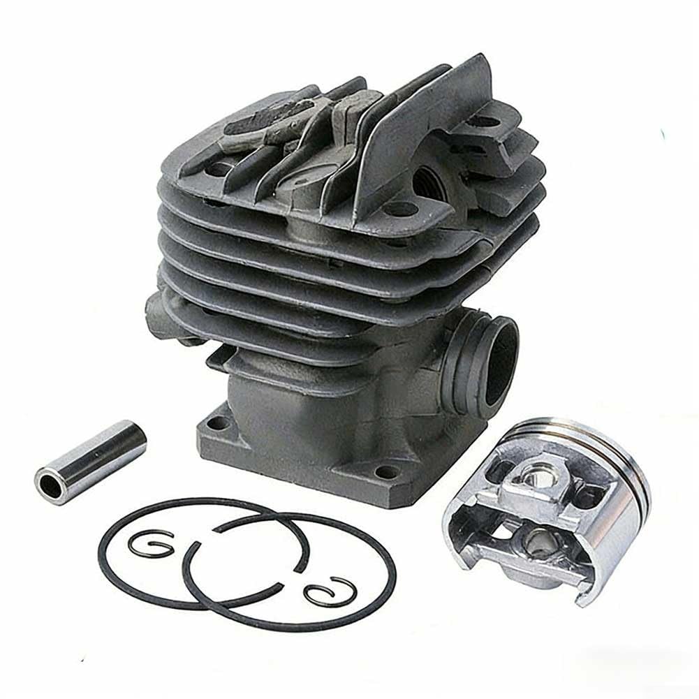 Kit di ricambio per cilindro a foro grande da 56 mm, compatibile con motosega MS660 e 066, include clip a molla collettore di aspirazione e dadi a barra