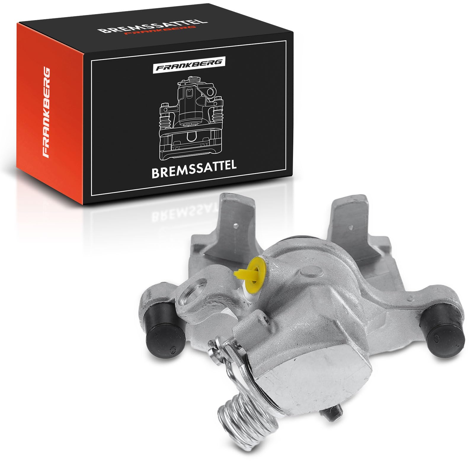 Frankberg Pinza Freno Posteriore Sinistra allum.i.n.io Compatibile con C-Max Focus II Cabriolet/Turnier Focus III 3 Limousine C30 S40 II V50 Replace# 8603735