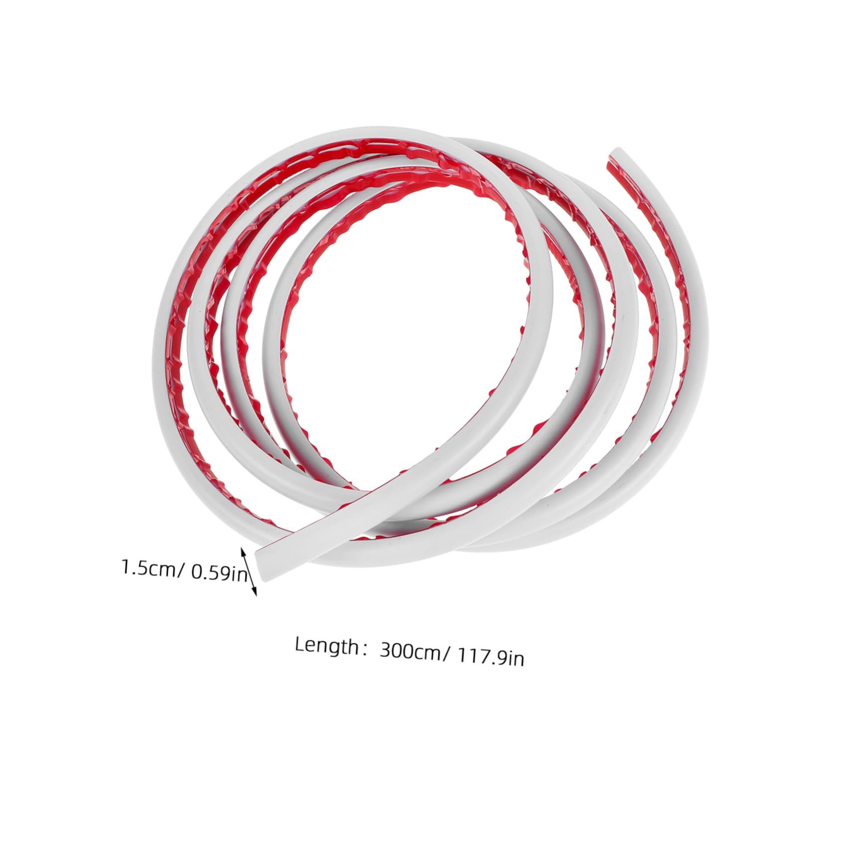 HOLIDYOYO Channel Cable Cover for Cords Floor Soft Crush Cable Hider Surface Mounted Wire Concealer for Efficient Cable Organization Tidy Management Durable Fire Resistant