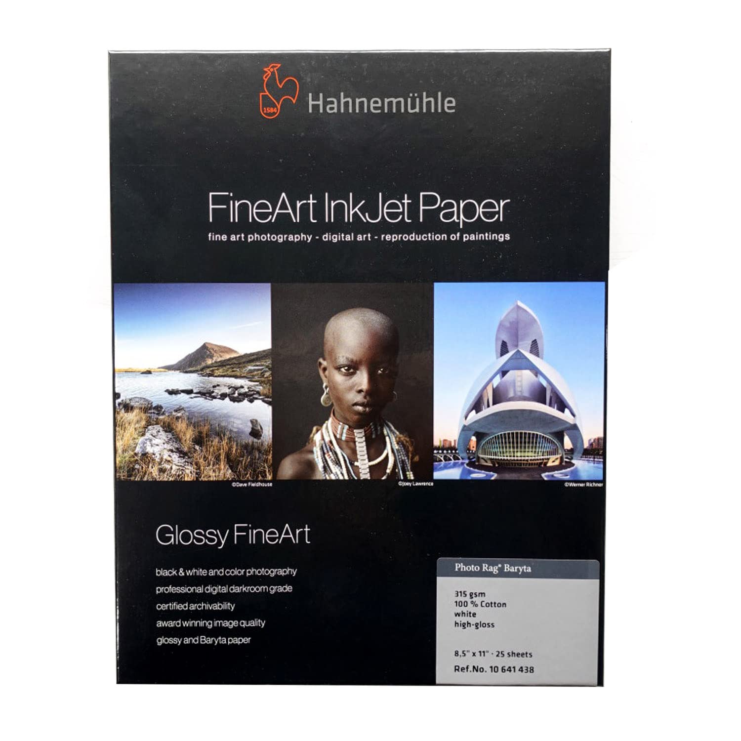 Hahnemuhle Photo Rag Baryta 315 g - 8.5in x 11in