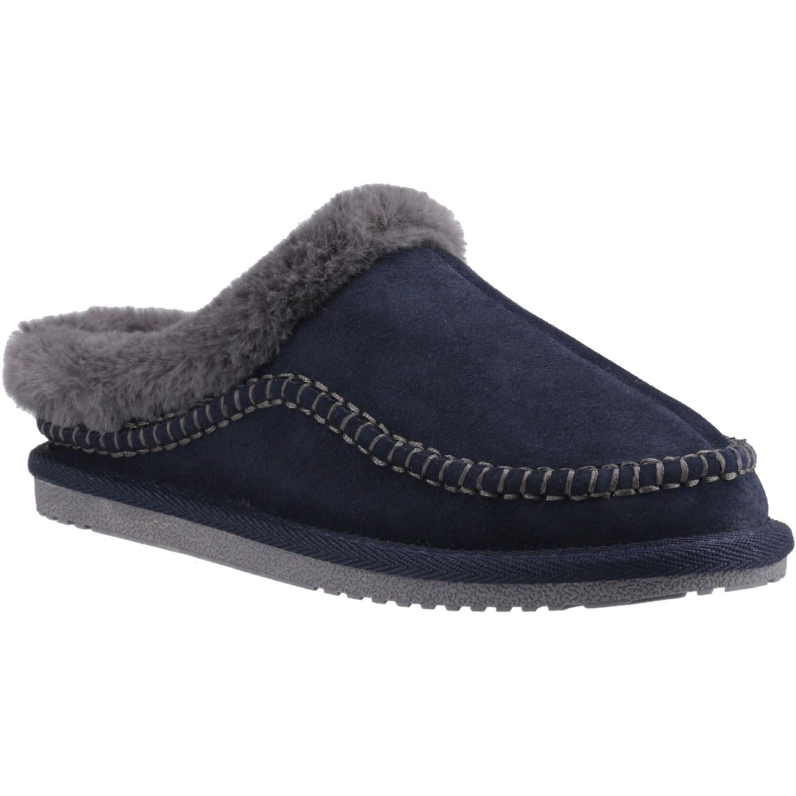 Hush Puppies Female Anika Slipper, Navy, 5