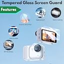 yantralay Tempered Glass Screen Guard for Insta 360 GO Ultra | 9H Hardness, Anti-Scratch, HD Clarity | 0.2mm Ultra-Thin Waterproof Film with Easy Installation gallery image