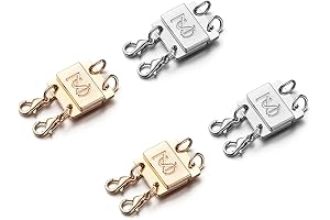 Zpsolution Double Necklace Separator. Layered Chains Storage Box