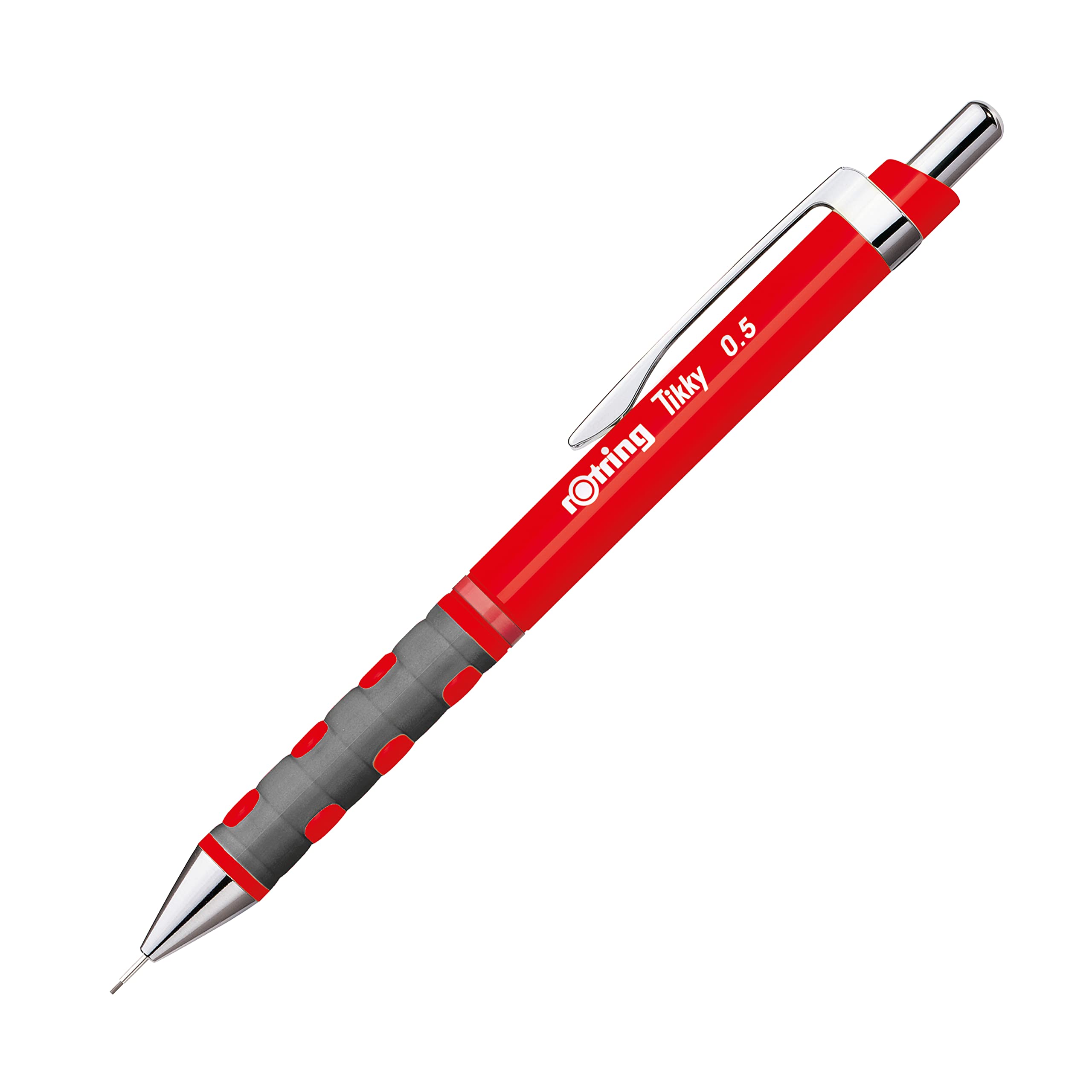 Rotring Tikky II Lot de 12 Portemine Calibré 0,35 mm Noir