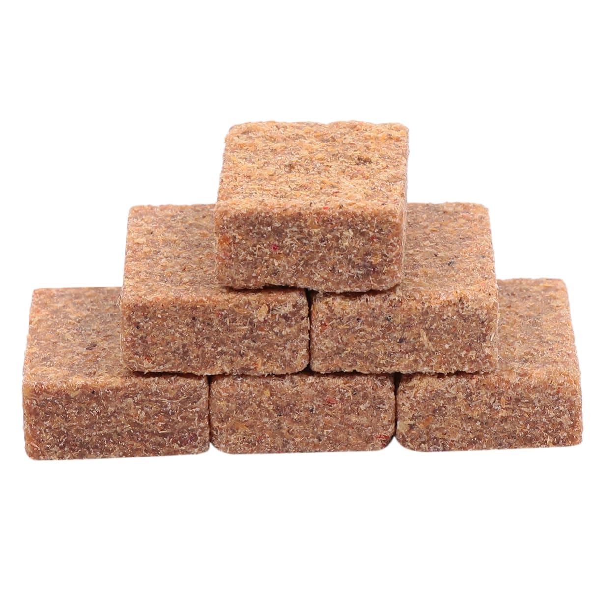 POPETPOP Outdoor Camping Fire Logs 50pcs Combustion Supporting Blocks Safe to Use Burning Blocks for Campfires