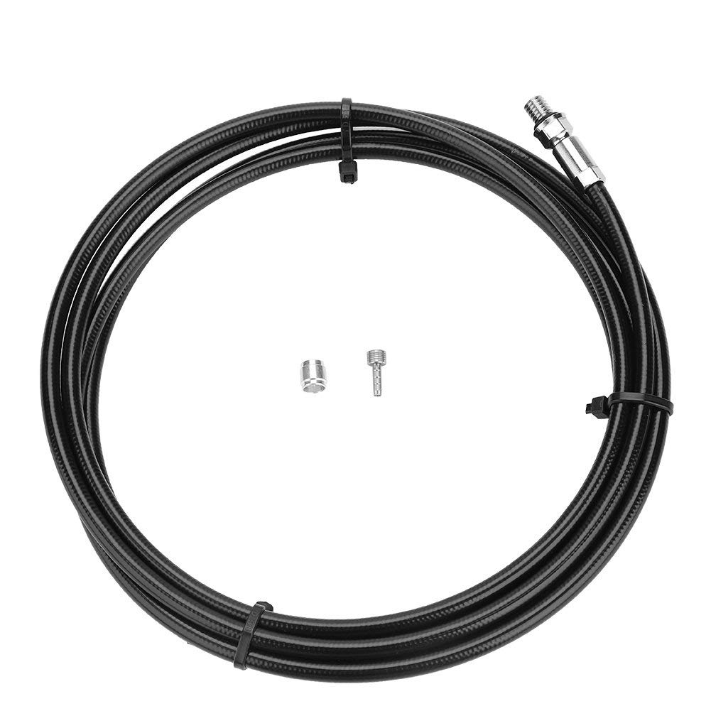Bicycle Brake Oil Tube, 2m Hydraulic Disc Brake Oil Pipe Set with Olive, Connector Insert for AVID E5 E9 ER XX XO Ride