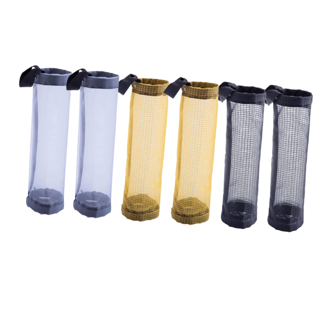 Cabilock 18piezas Organizador Colgante De Bolsas De Plástico Dispensador Multifuncional De Bolsas para Cocina Baño y Closet