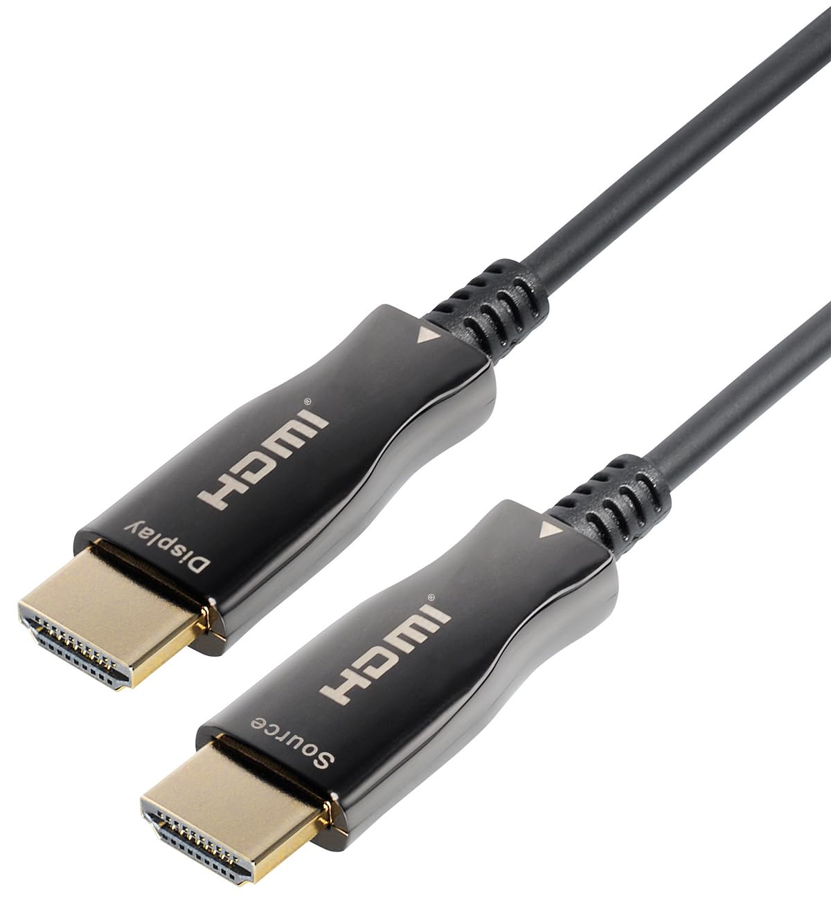 MaxTrack Aktywny kabel z włókna szklanego HDMI® z Ethernet C508-15ML - HDMI 2.0, 4K UHD, 4K 60Hz, 3D, HDR, HDCP 2.2, YUV 4:4:4, z przetwornikiem optycznym, zasięg do 100 m