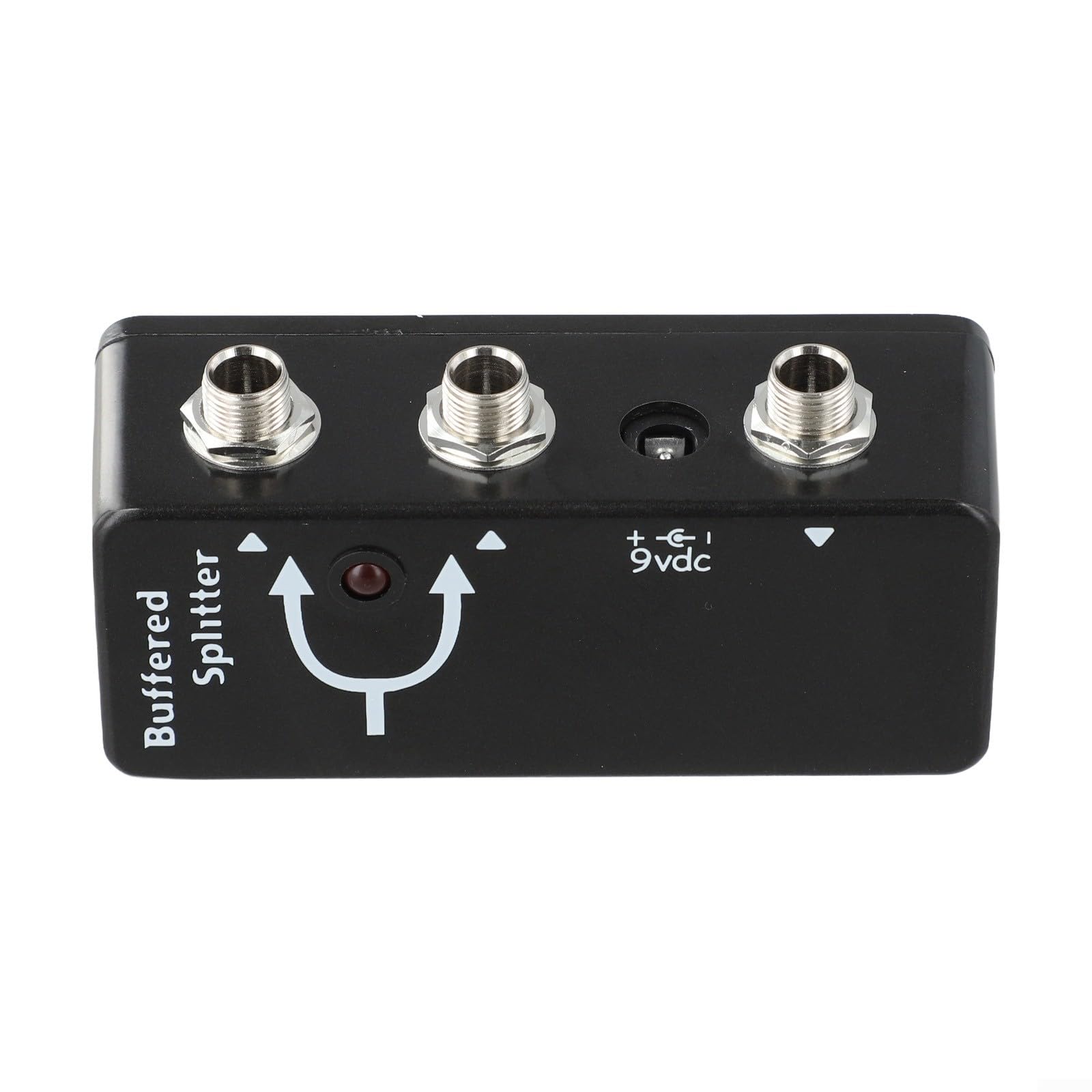 Pedale buffer splitter per chitarra, pedale per effetti per chitarra e basso, doppia uscita buffer pulito, migliore conservazione del tono del segnale
