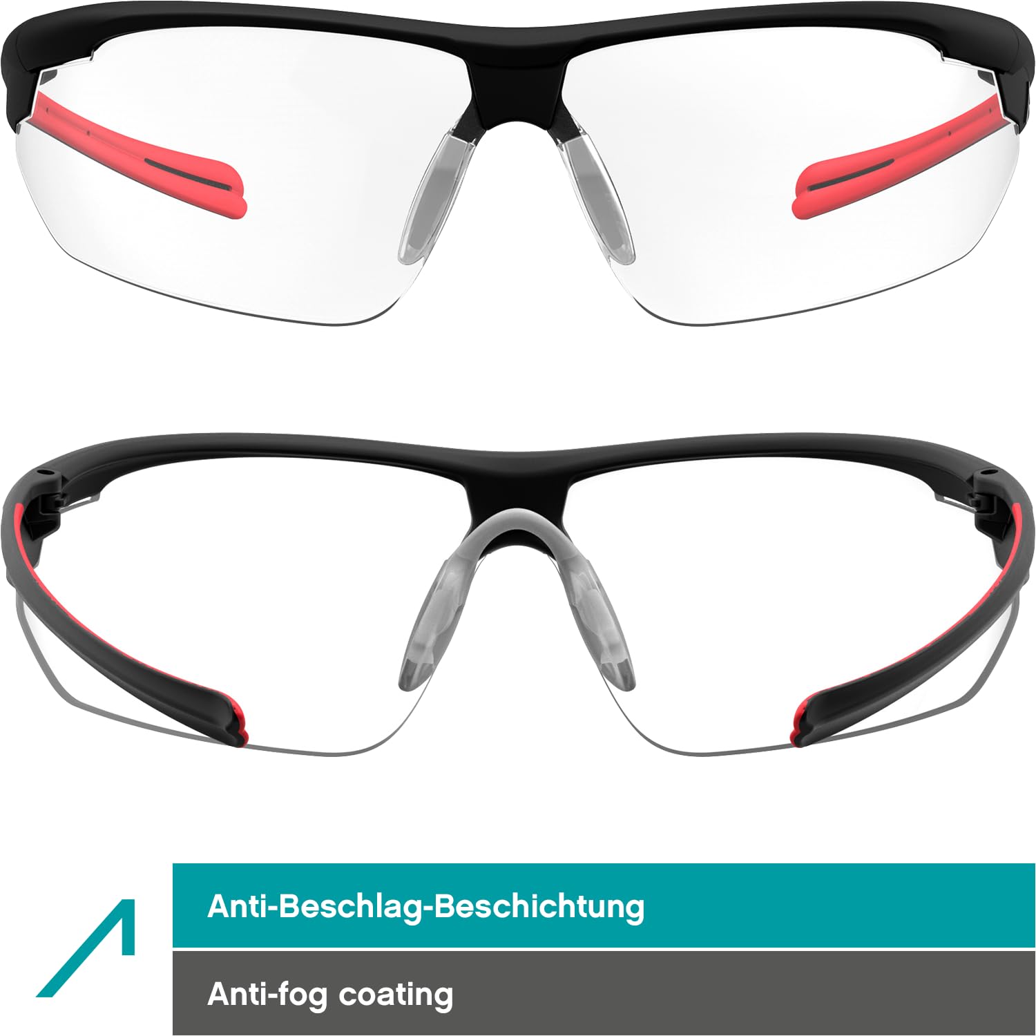 ACE Ace Evo Gafas de seguridad Unisex adulto (Pack de 1) - 4