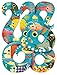 Djeco - Puzzle Art Octopus 350 pezzi, Multicolore (DJ07651)