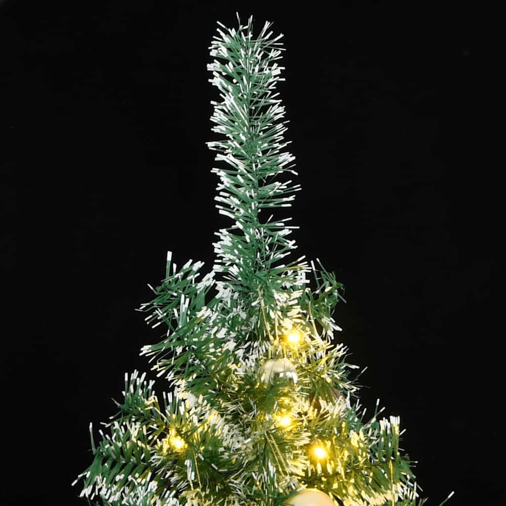 Árbol de Navidad artificial mágico de 240 cm con nieve y 300 luces LED para tu hogar