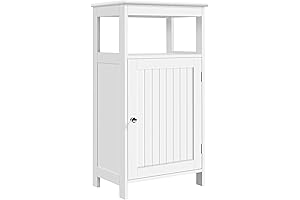Yaheetech Single Door Bathroom Cabinet