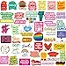 300Pcs Inspirational Scrapbook Motivational Stickers for Water Bottles Laptop Journaling Vision Board Supplies, Waterproof Positive Quote Vinyl Stickers for Teens Kids Adults Teachers Students