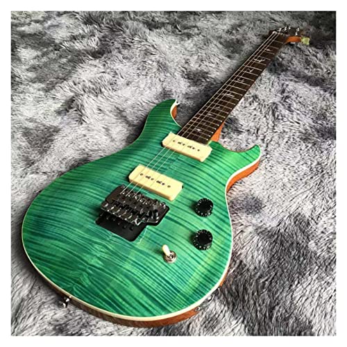 AMINIY Guitare électrique avec Pick-up Full Taille Touche d’érable Panneau en Acajou Jazz Electric Guitar P90 Pickup… - Les Beatles, Paul McCartney, John Lennon, RIngo Starr, George Harrison AMINIY Guitare électrique avec Pick-up Full Taille Touche d'érable Panneau en Acajou Jazz Electric Guitar P90 Pickup… – Image 5