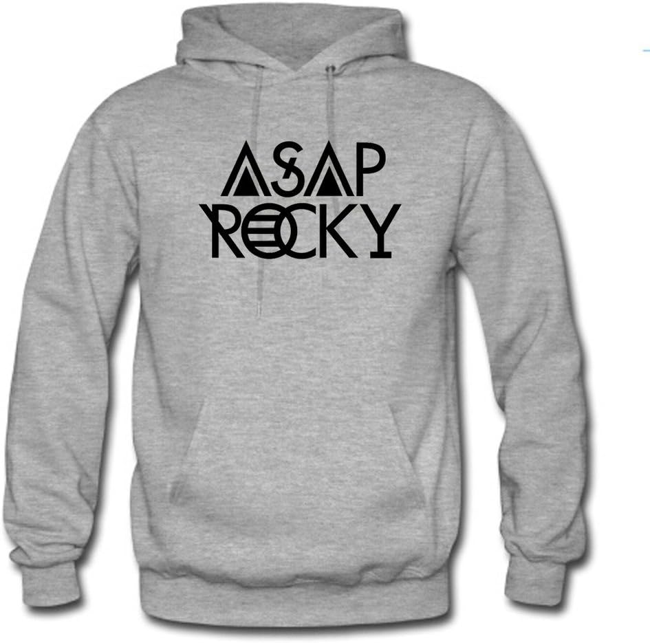 Unisex Men's or Women's Custom Asap Rocky logo Classic Hoodie XL Grey
