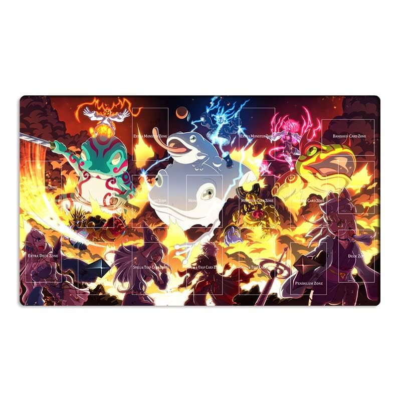 Amazon.com: Mlikemat New Duel Playmat Splight TCG CCG Pad Trading