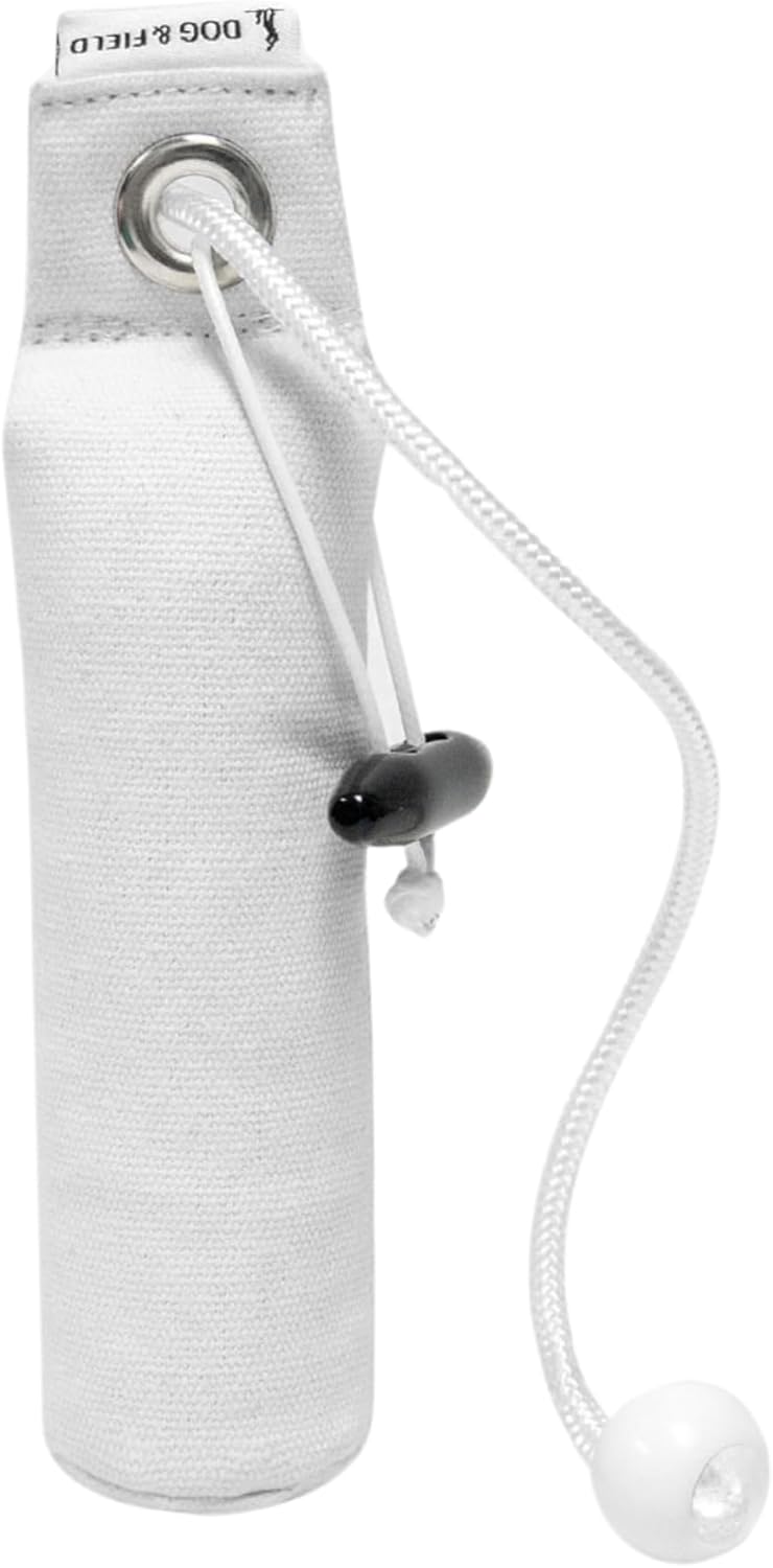 Dog & Field Puppy Training Dummies White. 100g Canvas Training Dummy