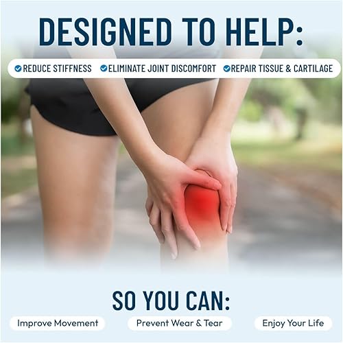 Vista 2 de Suplemento avanzado de apoyo para huesos y articulaciones Promueve la función saludable de las articulaciones y el alivio de las molestias