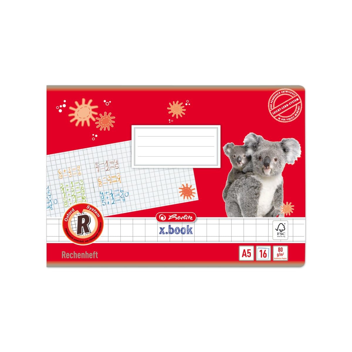 Herlitz A5 Exercise Book
