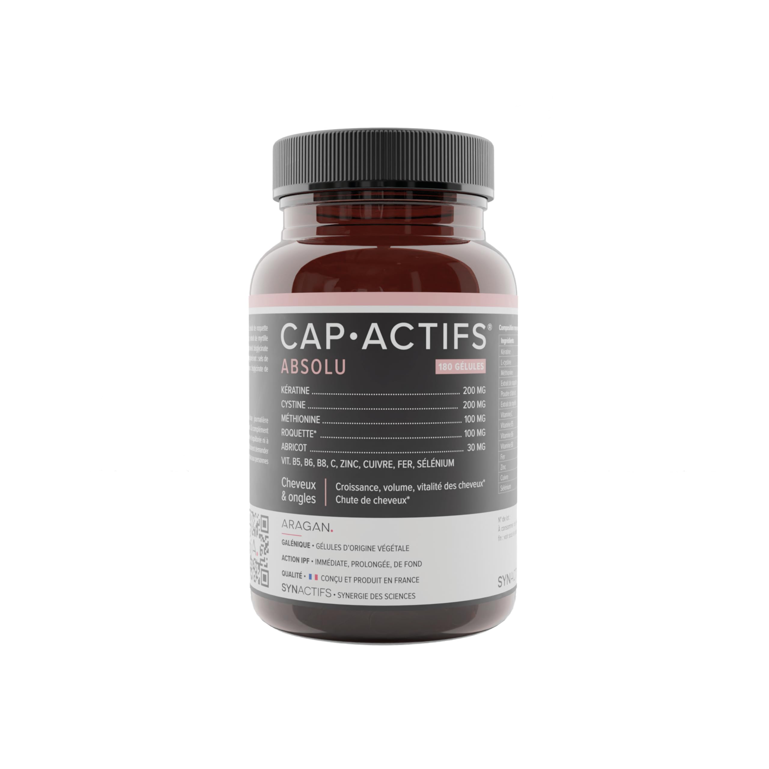 Capactifs Absolu - Complement Alimentaire Cheveux - Croissance & Chute Des Cheve