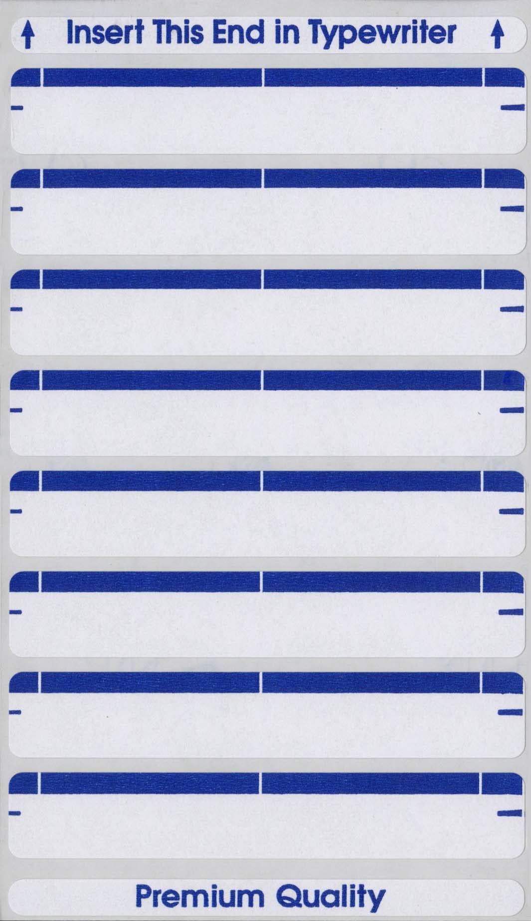 MacoDark Blue File Folder Labels, 9/16 x 3-7/16 Inches, 248 Per Box (FF-L5)