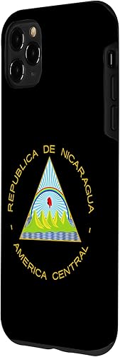 Miniatura 2 de Funda para iPhone 11 Pro Max con bandera azul nicaragüense de Nicaragua Love Nicaragua