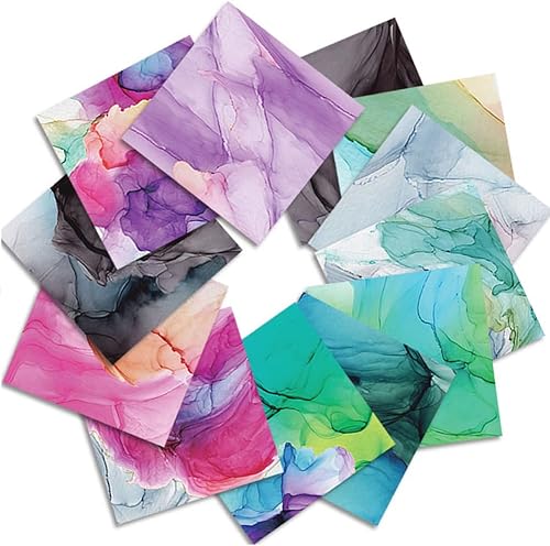 Miniatura 3 de Paquete de papel de álbum de recortes de doble cara de 12 x 12 pulgadas, colección de diseño de patrón de mármol clásico, bloc de papel decorativo