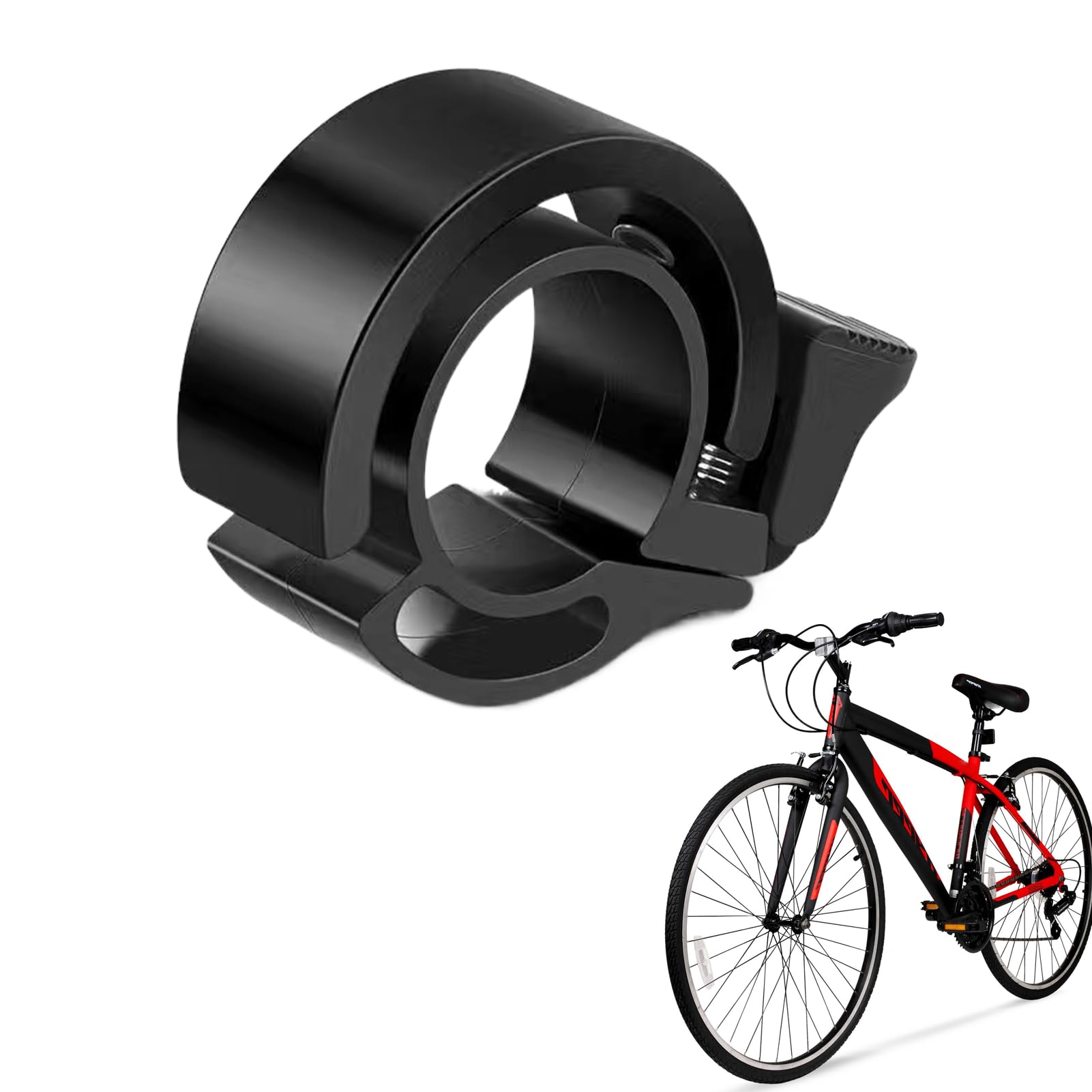 TOPLUS. Fahrrad Klingel,Fahrradklingel Schwarz, Fahrradglocke Für Alle