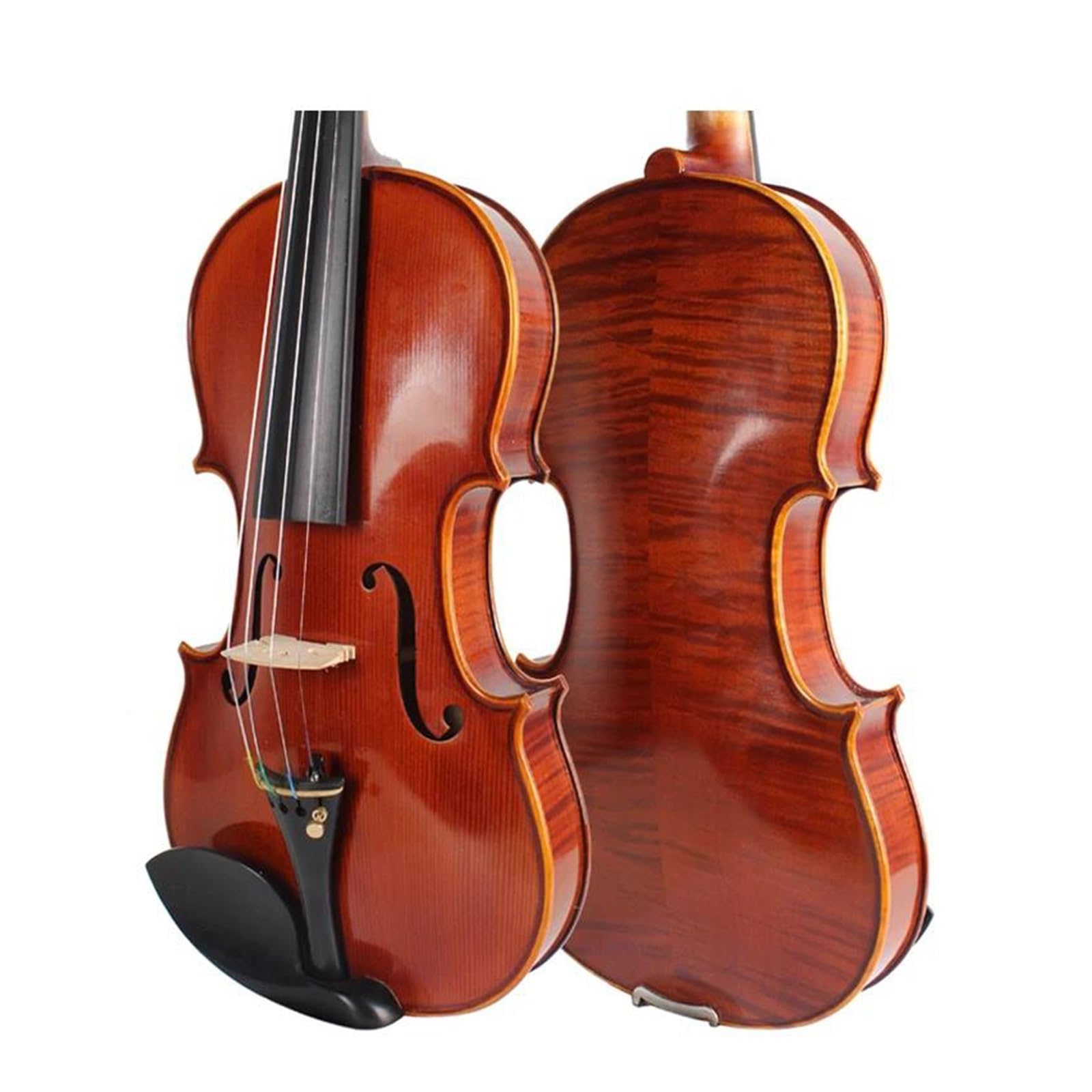 Violino 4/4 In Legno Fatto A Mano Con Custodia Strumento A Corde Violino