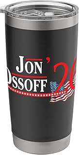 Jon Ossoff 2026 For US Senate Georgia Democrat Senator Stainless Steel Insulated Tumbler