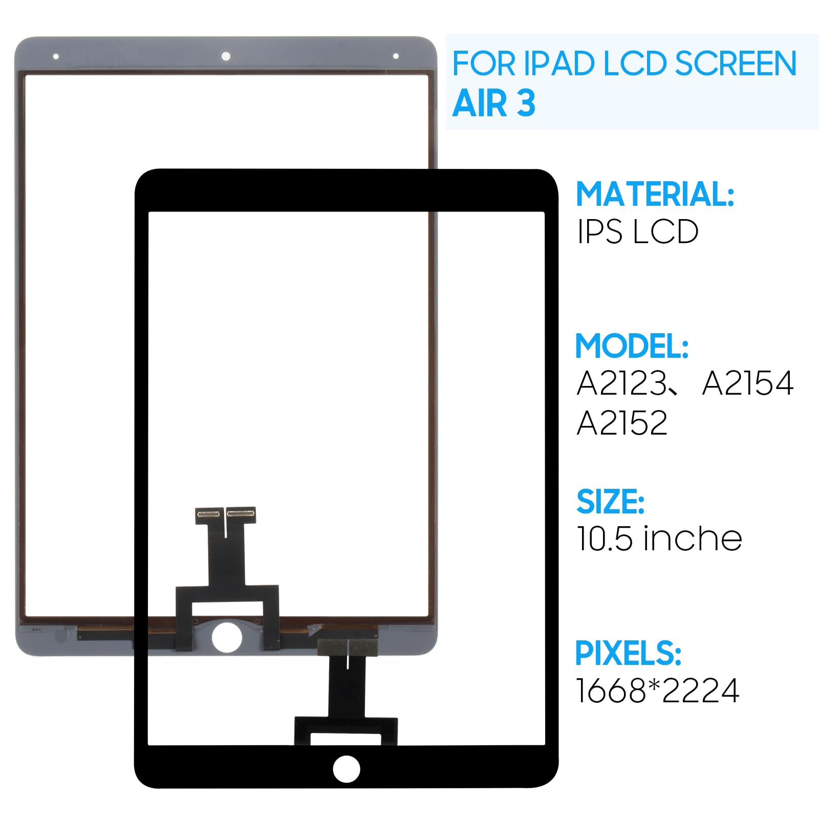 iPad Air3 交換用液晶パネル Amazon.co.jp: A-MIND for iPad Air3 2019 液晶パネル 画面交換