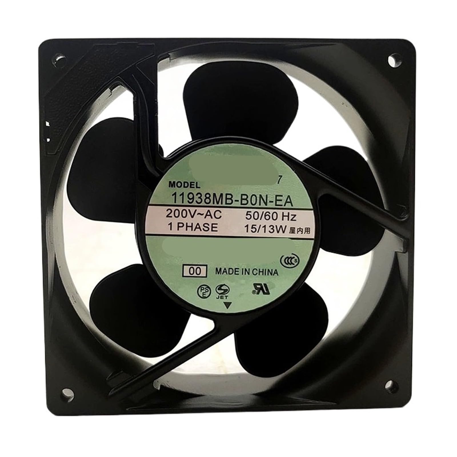 LZIKKGKI 11938MB-B0N-EA 11938MB-B2N-EA 11938MB-B3N-EA Cooling Fan 200V 220V 230V 120x120x38mm AC cooling fan(11938MB-B2N-EA)