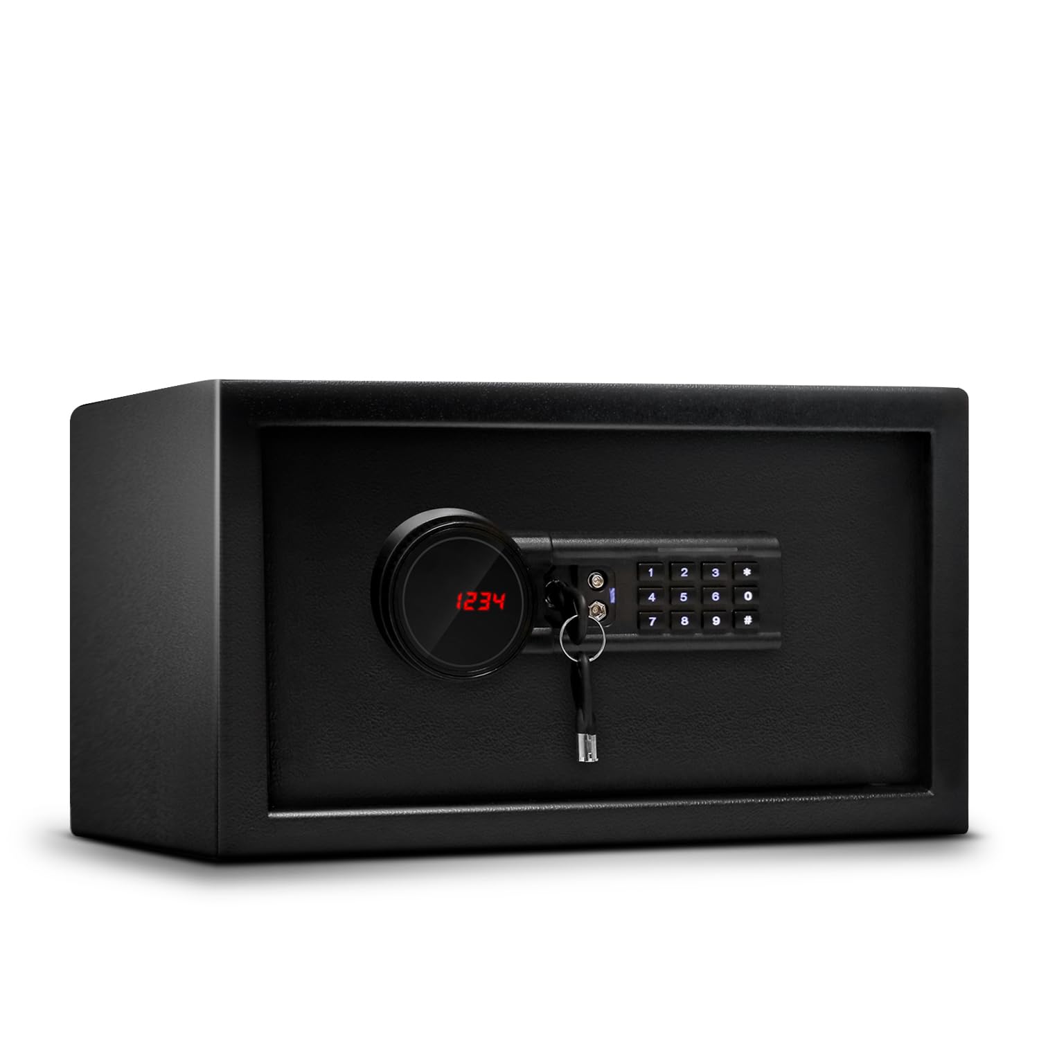 Sponsored Ad - 9.2 Litres Digital Safe Locker for Home & Office – Digital Lock, 1-Way Unlocking (Password), Size: 200H x 350W x 200D mm, Weight: 5.9kg, 2-Year Warranty