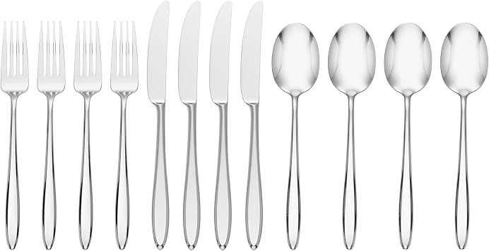 Hampton Forge 894842 Ayla 12 Piece Flatware Set