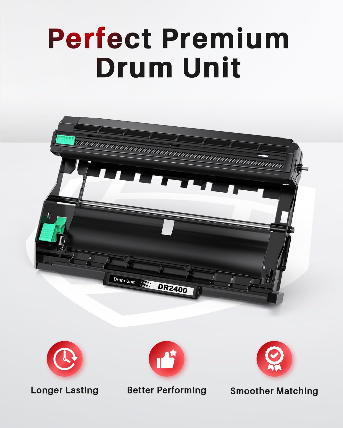 DR2400 DR-2400 Tambour Compatible avec Brother HL-L2310D HL-L2350DN HL-L2370DN HL-L2375DW DCP-L2510D DCP-L2530DW MFC-L2710DN MFC-L2730DW MFC-L2750DW