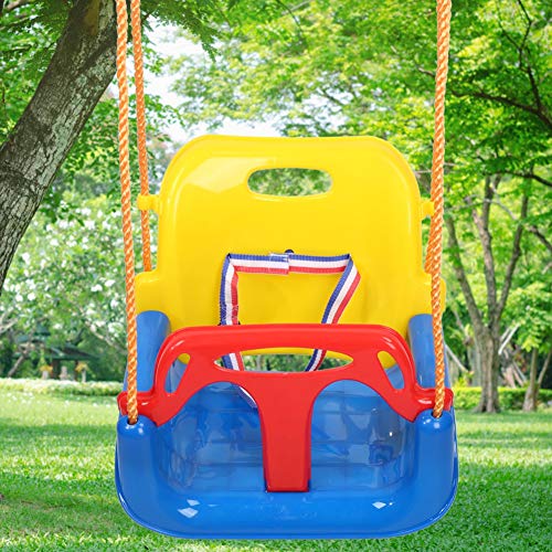 Chaise suspendue enfant confortable et balançoire robuste pour aire de jeu intérieure - 5