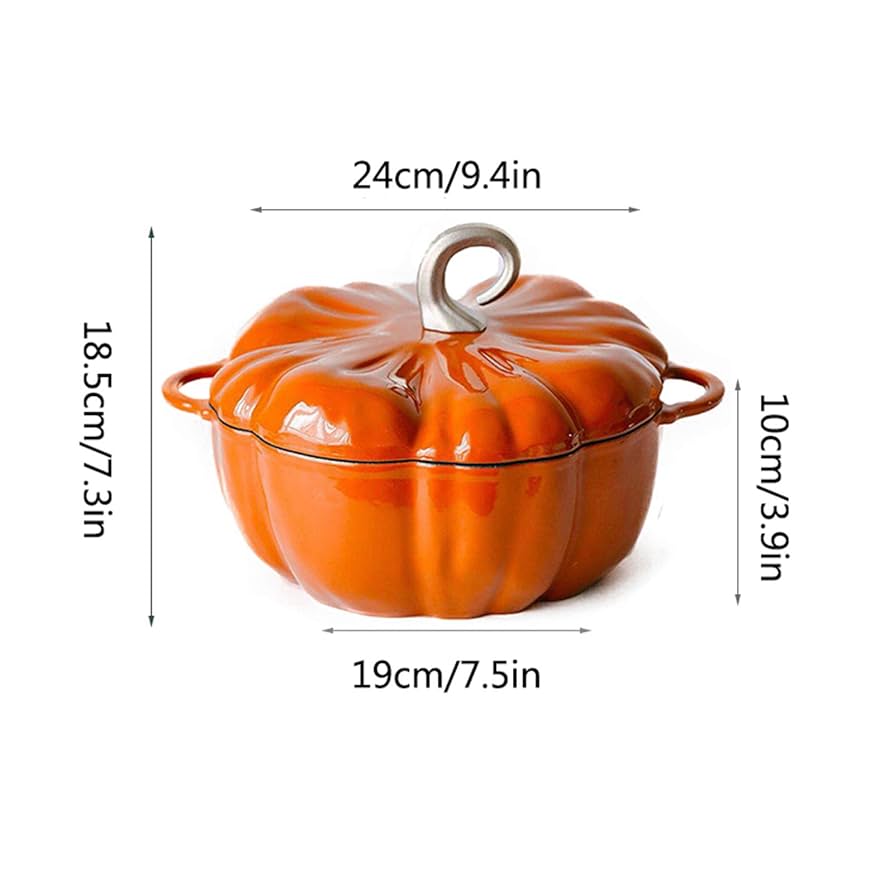 カボチャ型 保温調理鍋 2色セット*8 カボチャ型 保温調理鍋 2色セット*8