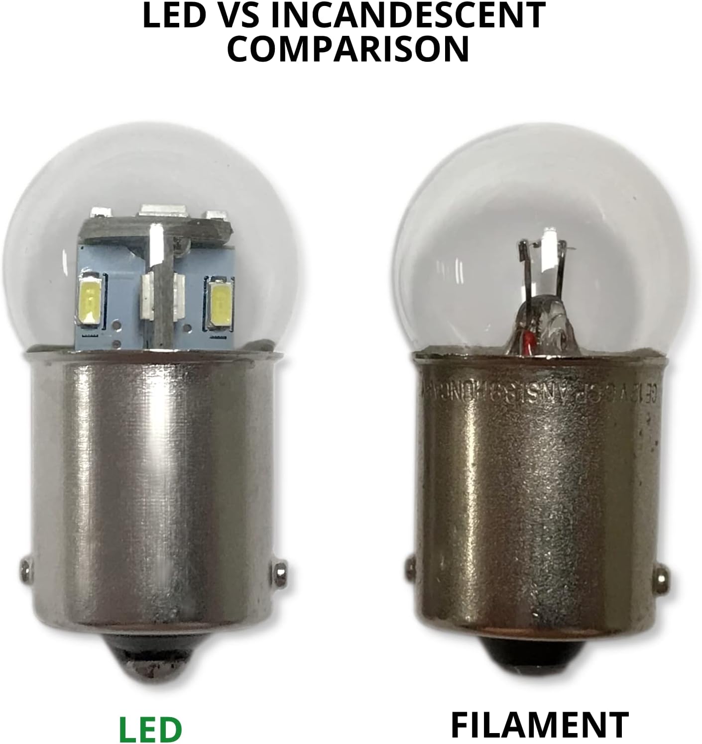 #303 Miniature Bulb LED Replacement | 28-Volt AC/DC | Dimmable | Replaces Bulbs: 303, 304, 303X, 623, 1251 (Bright White)
