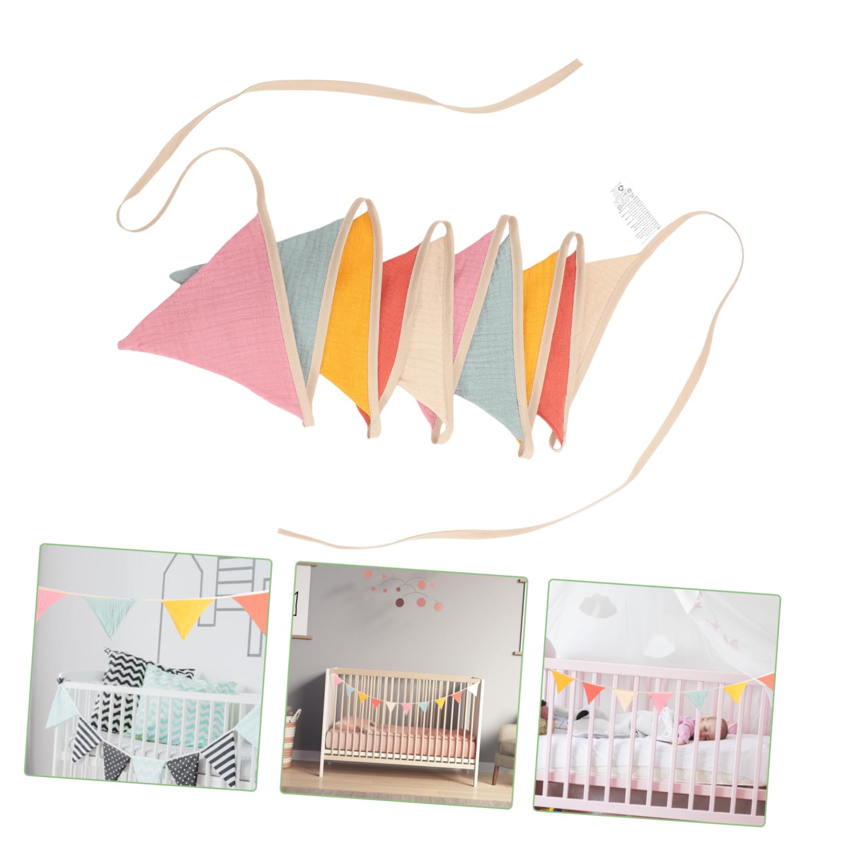 Abaodam 4 Piezas De Decoración De La De Los Niños Colgante Decoración De Guirnalda Banderines para Festivales Pancarta De Cumpleaños Pancarta De Vacaciones