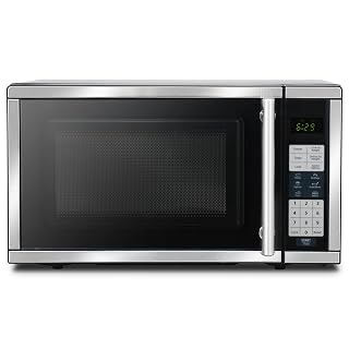 Countertop Microwave Ovens 0.7 Cu. Ft. 700 Watts Microwave Oven With LED Lighting,Turntable and Child Lock,Compact Microwave Perfect for Apartments and Dorms,Easy Clean Interior, Black - Amazon product rated Grade A