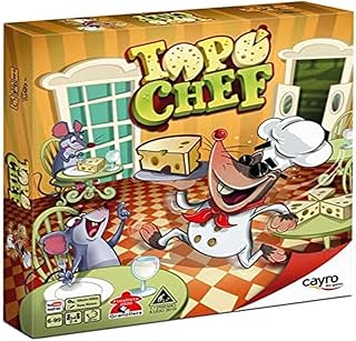 Comprar Cayro - Topo Chef - Juego De Mesa Infantil - Desarrollo De Habilidades Cognitivas - Aprende Jugando A Cocinar - Fomenta La Creatividad Culinaria - Juego Educativo Y Divertido
