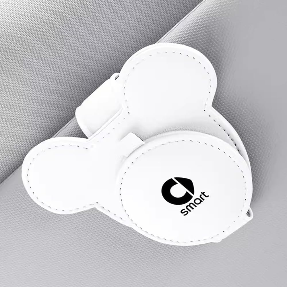 Pince à lunettes de voiture Smart 453 rangement solaire idéal pour vos trajets quotidiens