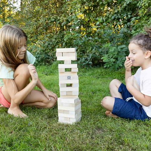 Juego de bloques de madera XXL SES Creative 02313 para niños 5