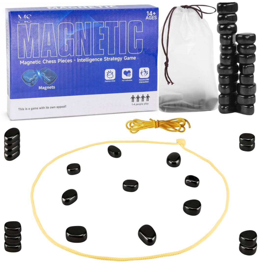 Magnetic Chess Game - Magnetic Chess for Family Gatherings-Combining Chess with Magnetic Game for Endless Fun-Enhance Strategy in this Innovative Magnetism Game Experience