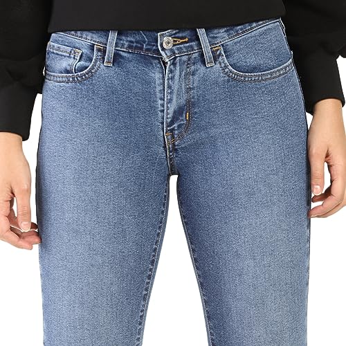 Image of Levi's Women's 710 Super Skinny Fit Mid Rise Jeans