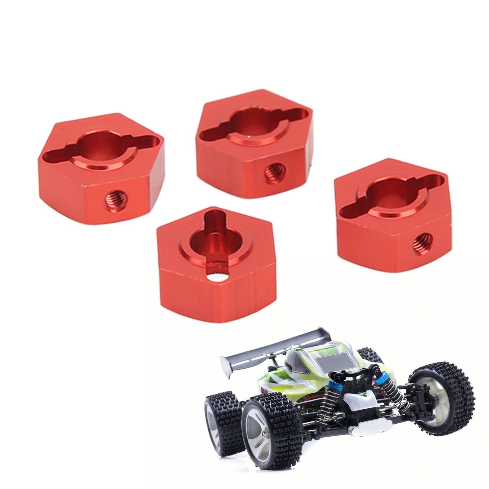 Adaptateur Hexagonal Pour Roue, Adaptateur Hexagonal Pour Moyeu De Roue Adaptateur Hexagonal 12 Mm A 17 Mm 3 Jeux 78952737